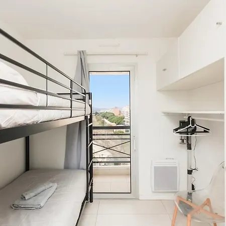 Διαμέρισμα - Vue Mer-plage-piscine-clim-wifi